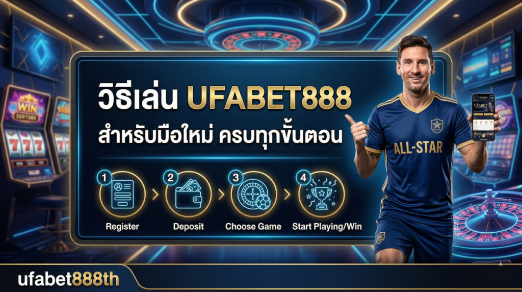 วิธีเล่น UFABET888 สำหรับมือใหม่ ครบทุกขั้นตอน