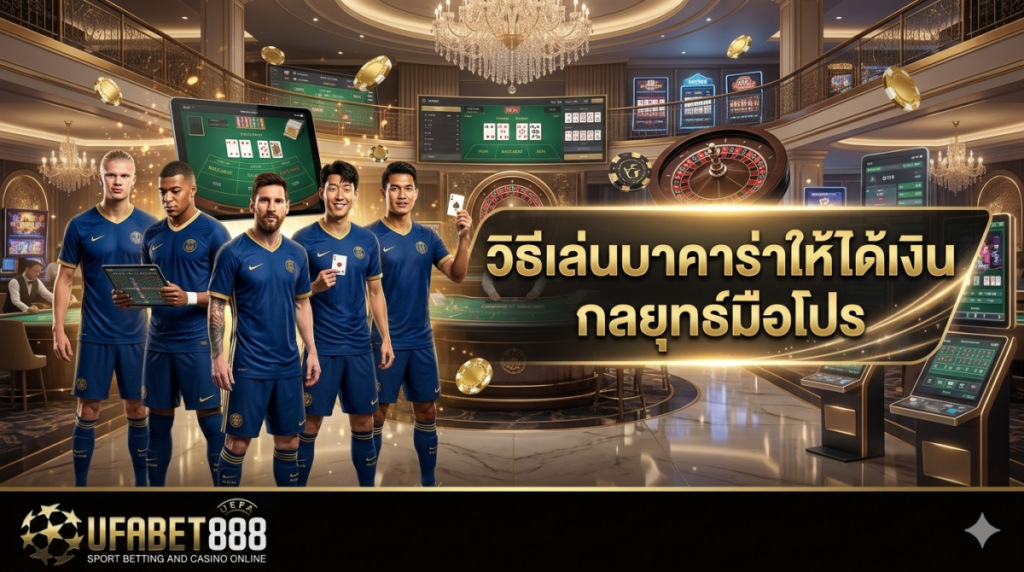 วิธีเล่นบาคาร่าให้ได้เงิน กลยุทธ์มือโปร